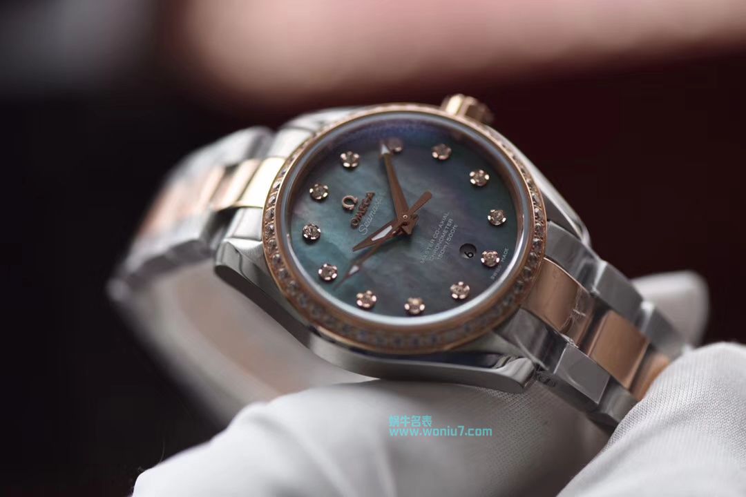 【台湾 Factory  Perfect  High quality  Replica Watches 】OMEGA Seamaster 系列231.15.34.20.57.001女士机械 wrist watches 集合 / M309
