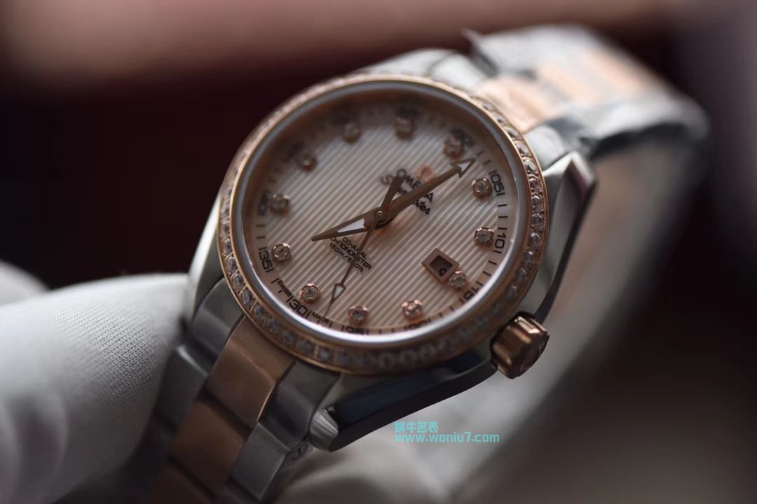 【HBBV6 Factory 1:1 top  Replica Watches 】OMEGA Seamaster 系列231.20.30.20.06.003女装 Watches  / MAH245