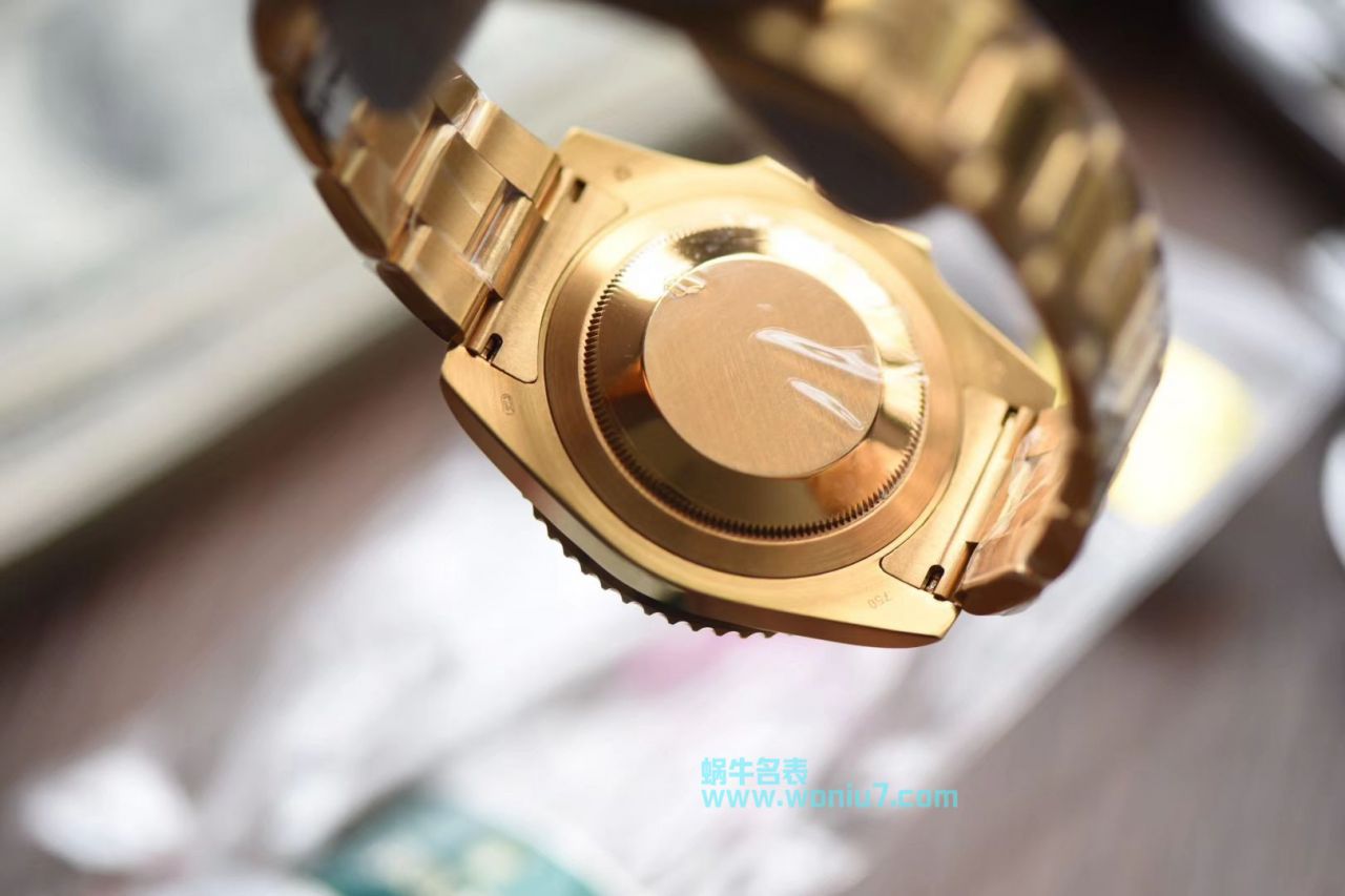 【VR全包真18K黄金款】 Rolex  Submariner 型 Perfect  Replica Copy 116618LB-97208 wrist watches  / R262