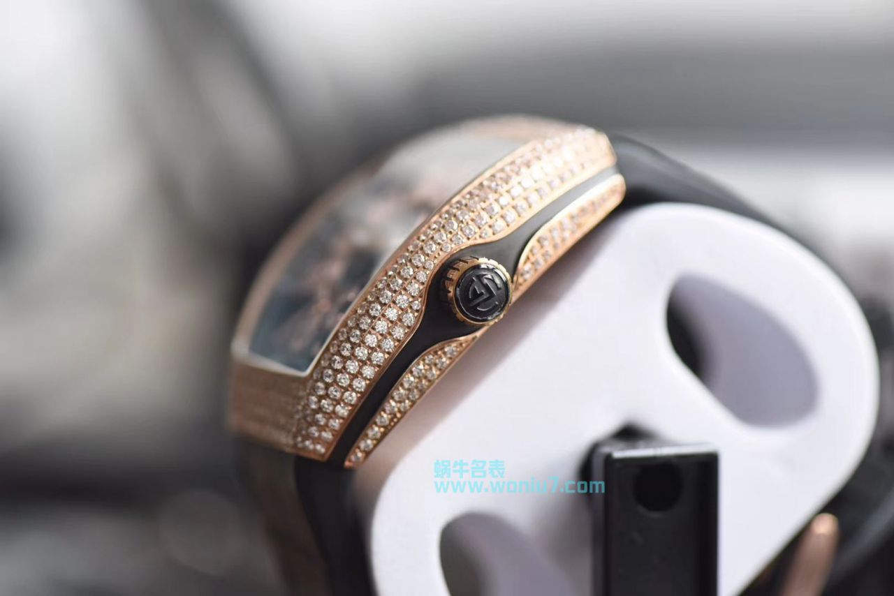 【最高版本 Replica Copy ～F M 霸气V45】 Franck Muller VANGUARD系列V45镶钻 wrist watches  / FL031