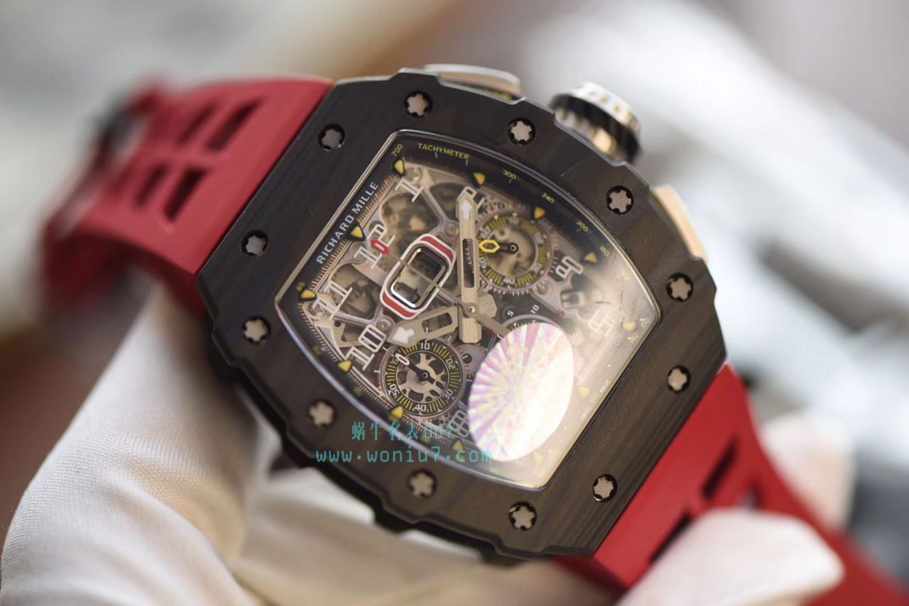 KV台湾 Factory 全新巨作RICHARD MILLE RICHARD MILLE RM011-03NTPT carbon fiber  wrist watches  / KV011V2