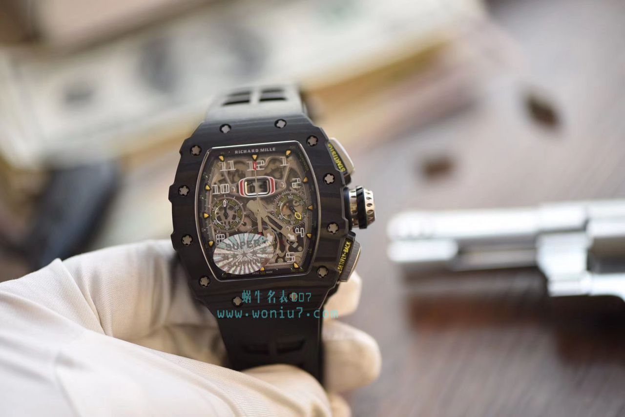 KV台湾 Factory 全新巨作RICHARD MILLE RICHARD MILLE RM011-03NTPT carbon fiber  wrist watches  / KV011V2