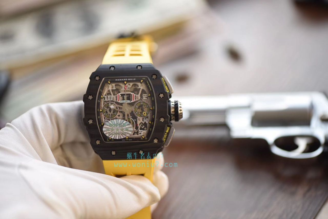 KV台湾 Factory 全新巨作RICHARD MILLE RICHARD MILLE RM011-03NTPT carbon fiber  wrist watches  / KV011V2