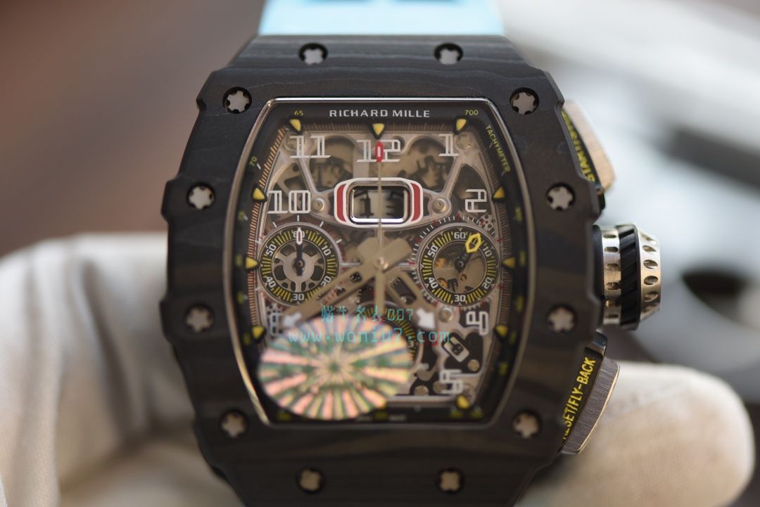 KV台湾 Factory 全新巨作RICHARD MILLE RICHARD MILLE RM011-03NTPT carbon fiber  wrist watches  / KV011V2