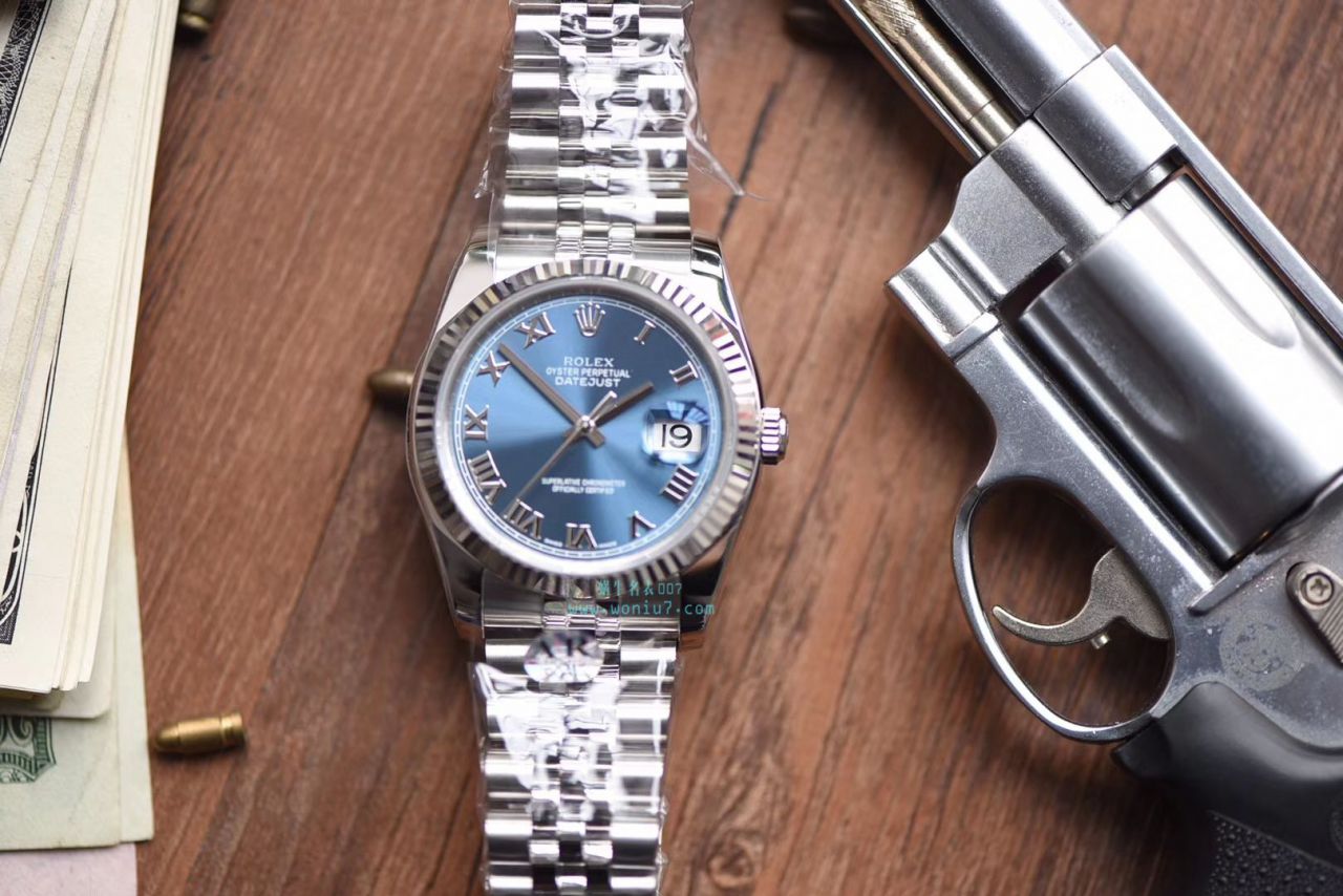  Rolex   Datejust 系列116234-63200蓝罗 wrist watches 【AR top  Replica Copy  Watches 】 / R266