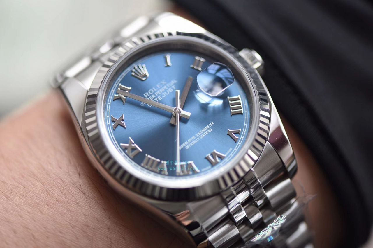  Rolex   Datejust 系列116234-63200蓝罗 wrist watches 【AR top  Replica Copy  Watches 】 / R266