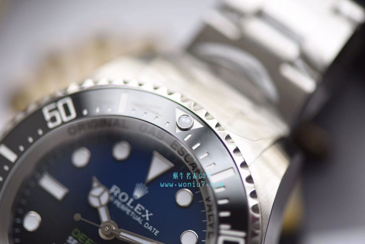 【AR Perfect  High quality  Replica Watches 】 Rolex 海使型系列116660-98210 蓝盘 wrist watches (904钢渐变蓝鬼王) / R208