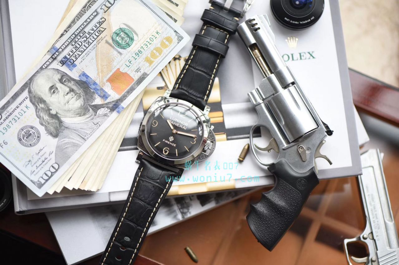 【V9 Perfect  top  Replica Copy  Watches 】Panerai LUMINOR系列 PAM00972雕花 wrist watches  / PAM972