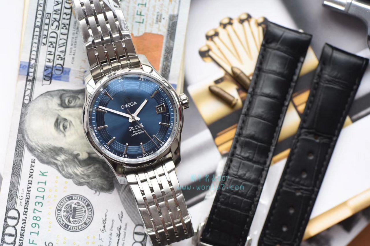 【 Video analysis 】VSOMEGA碟飞 Perfect  High quality  Replica Copy  Watches 431.33.41.21.03.001（明亮之蓝） / M378