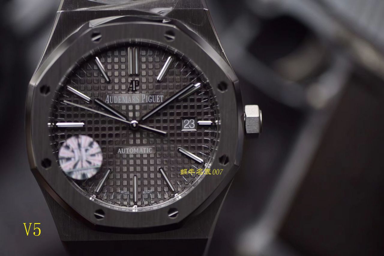 【JF Perfect  High quality  Replica Watches 】Audemars Piguet 皇家橡树系列15400ST.OO.1220ST.04 wrist watches  / AP129