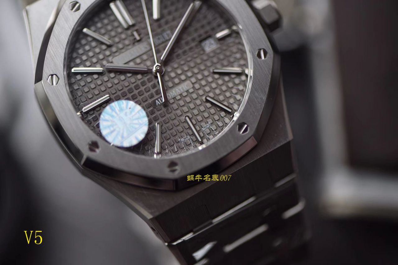 【JF Perfect  High quality  Replica Watches 】Audemars Piguet 皇家橡树系列15400ST.OO.1220ST.04 wrist watches  / AP129