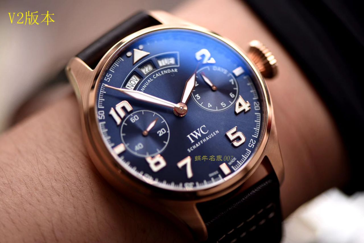 【YL Perfect  High quality  Replica Watches 】IWC IWC 大型飞行员年历 wrist watches “小王子”特别版系列 IW502701 wrist watches  / WG270