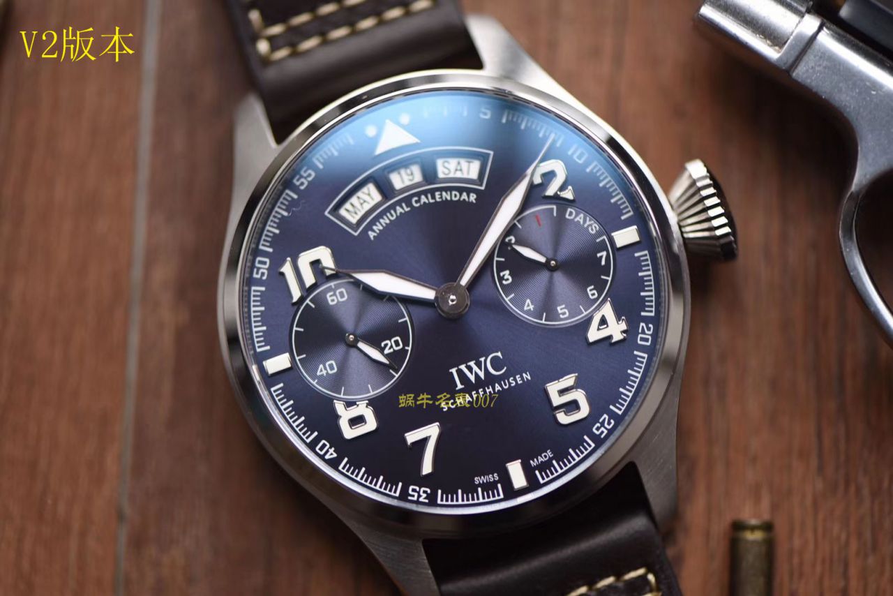 【YL Perfect  High quality  Replica Watches 】IWC IWC 表 大型飞行员年历 wrist watches “小王子”特别版系列IW502703 wrist watches (小王子) / WG297