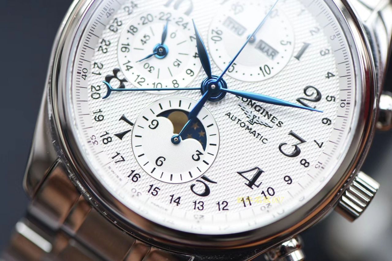 【 Video analysis YL Factory  High quality 1:1精 Replica Watches 】 Longines 名匠专柜最新款 L2.773.4.78.6月相男表（自动锤L678.2刻字） / L060