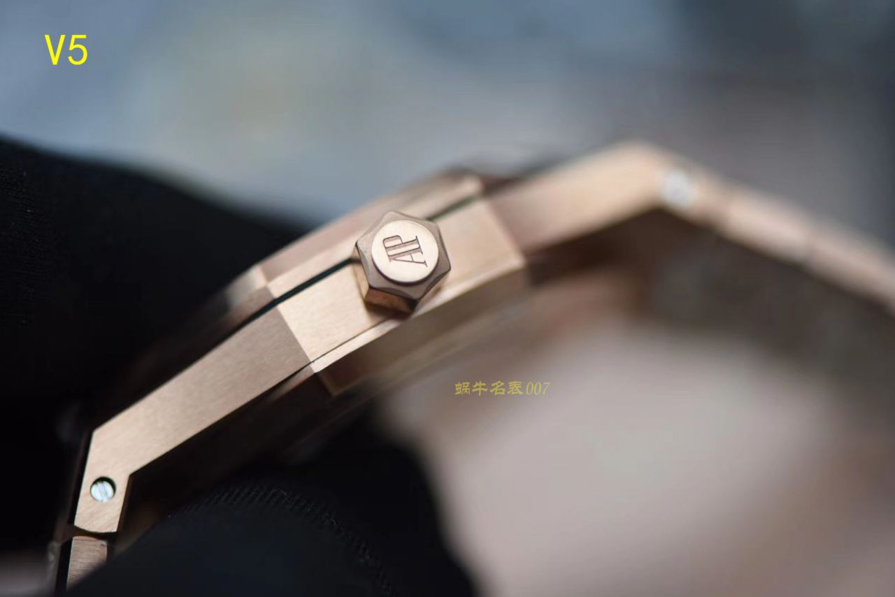 【JF Factory  top  Replica Copy  Watches 】皇家橡树系列 皇家橡树自动上链15400OR.OO.1220OR.02 wrist watches  / AP019