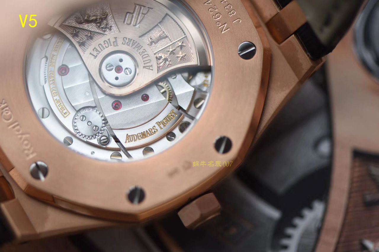 【JF Factory  High quality  Copy  Watches 】Audemars Piguet 皇家橡树系列15400OR.OO.1220OR.01机械 wrist watches  / AP020
