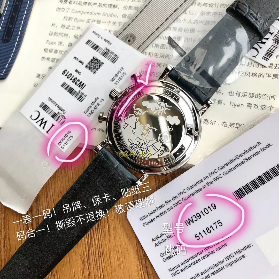 IWC万国表柏涛菲诺系列IW391019腕表【原单】 / WG181