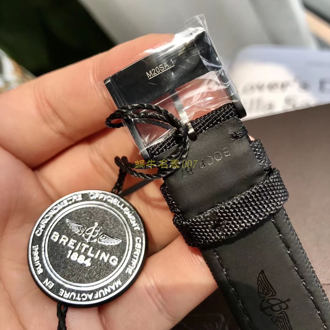原单新款， Breitling 复仇者黑鸟，44mm，原 Factory 钛金属 watchcase  / BL087