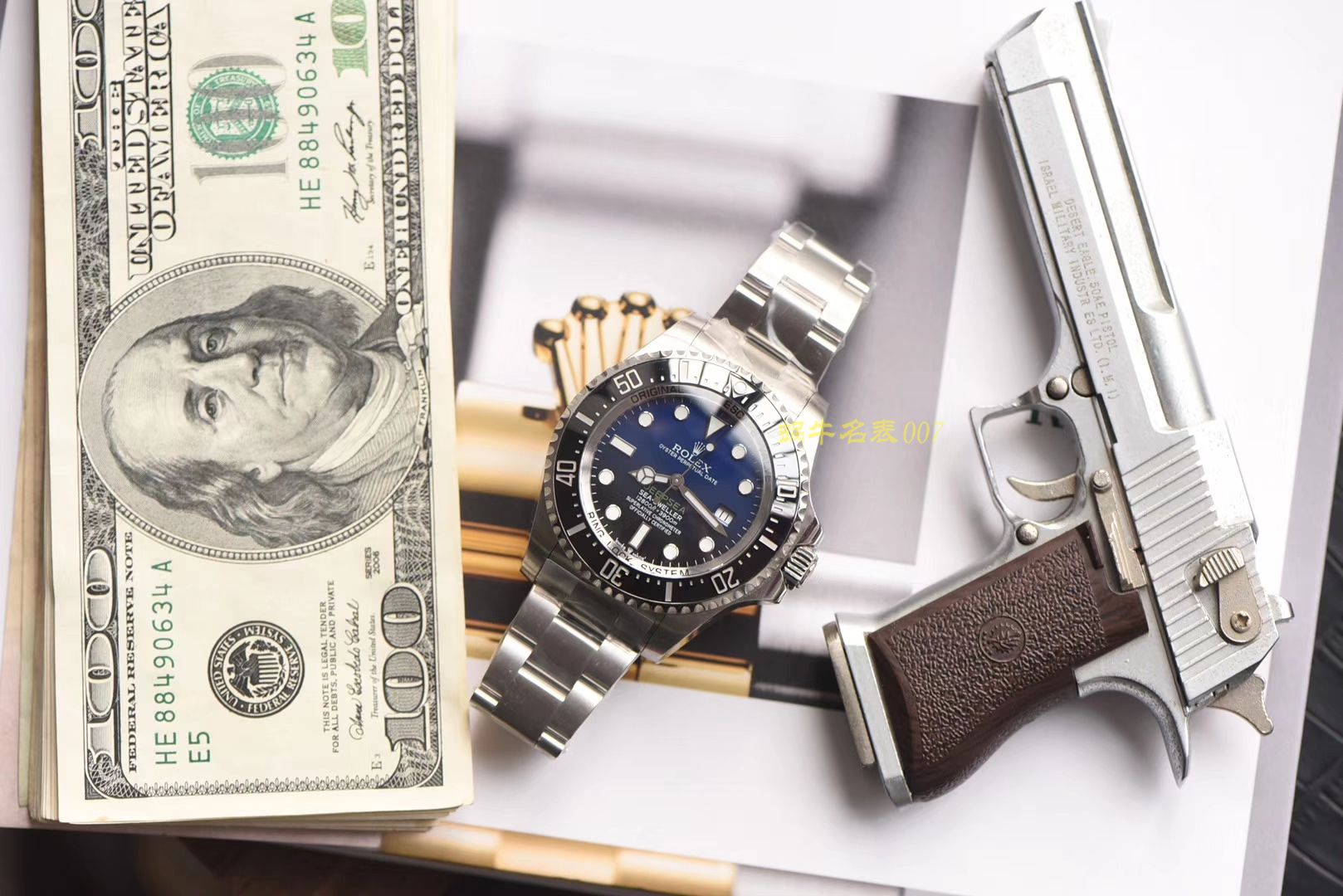  Rolex 海使型系列m126660-0002 wrist watches 【台湾 Factory  Replica Watches  Rolex 渐变蓝】 / R276
