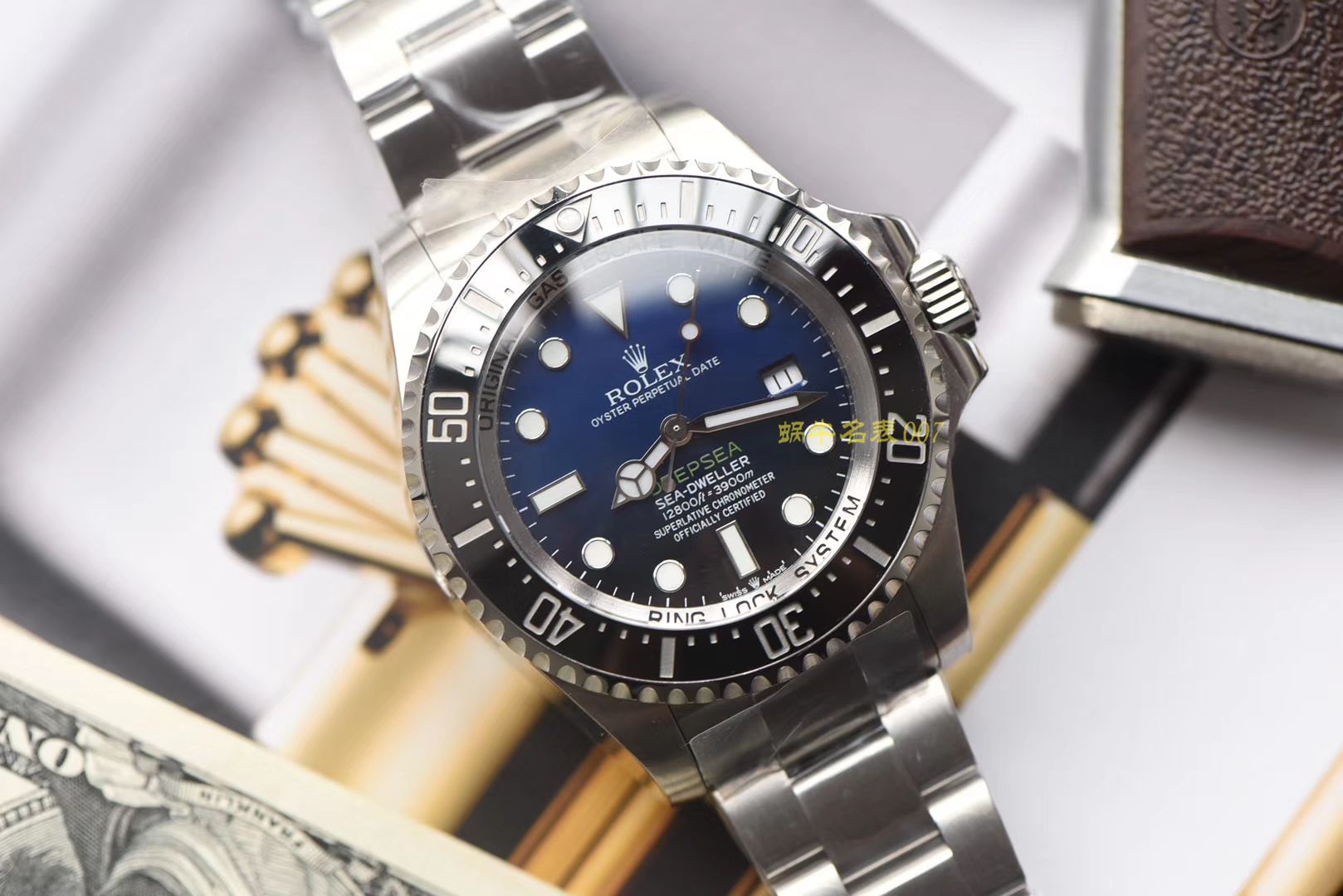  Rolex 海使型系列m126660-0002 wrist watches 【台湾 Factory  Replica Watches  Rolex 渐变蓝】 / R276