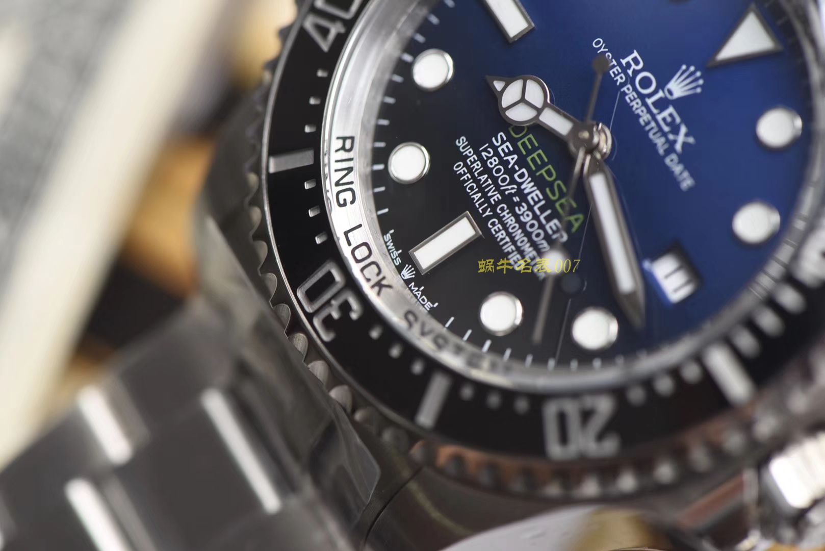  Rolex 海使型系列m126660-0002 wrist watches 【台湾 Factory  Replica Watches  Rolex 渐变蓝】 / R276