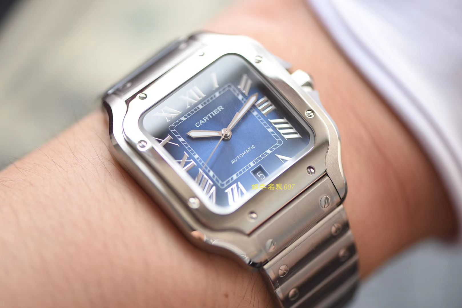  Cartier   Santos 系列WSSA0013（大号） wrist watches 【KOR Perfect  Replica Watches 】 / K193