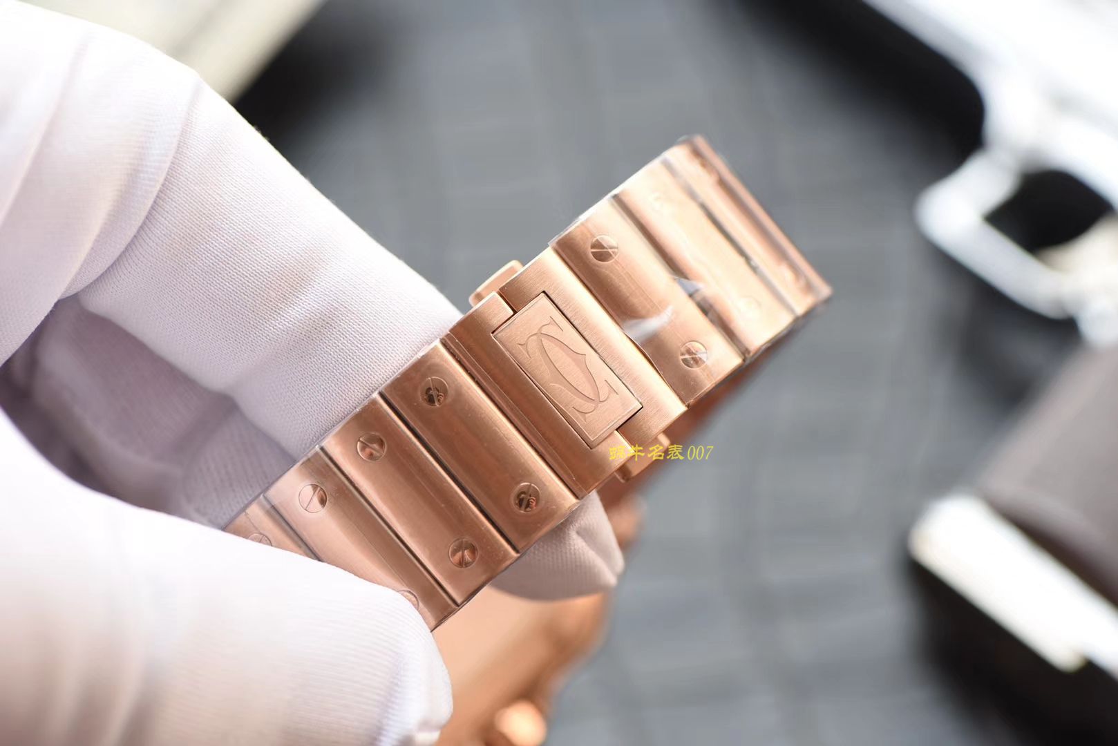  Cartier   Santos 系列WGSA0007（大号） wrist watches 【KOR Perfect  Knockoff  Watches 】 / K196