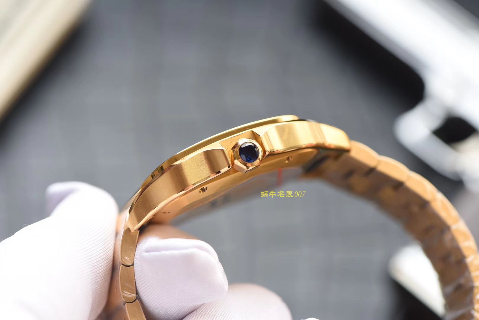  Cartier   Santos 系列WGSA0009（大号） wrist watches 【KOR Perfect  Replica Copy  Watches 】 / K195