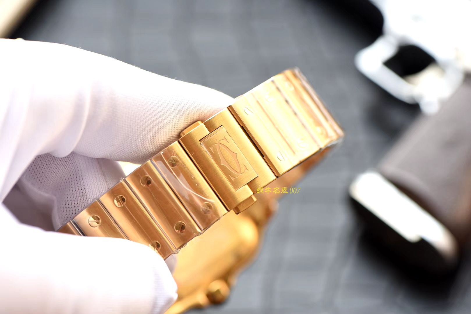  Cartier   Santos 系列WGSA0009（大号） wrist watches 【KOR Perfect  Replica Copy  Watches 】 / K195