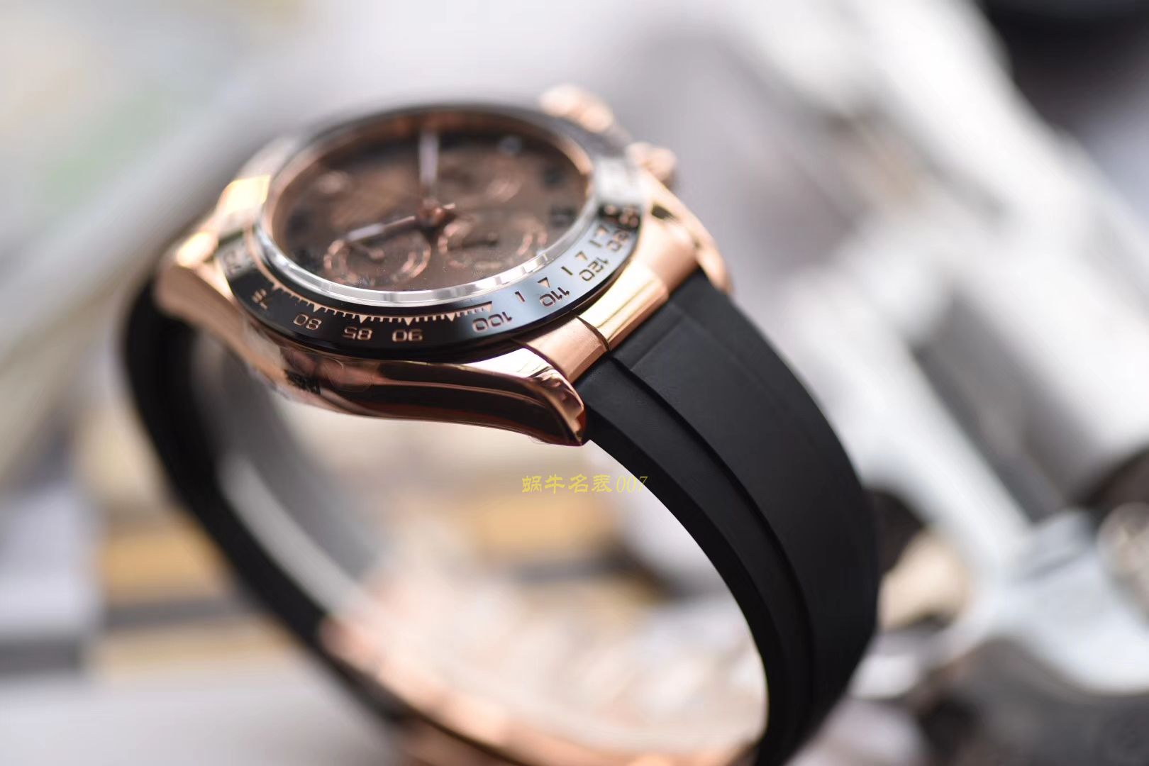 【AR Perfect  High quality  Replica Watches 】 Rolex ROLEX Cosmograph Daytona  Ditongna 系列116515LN-L(FC) 咖啡色 wrist watches  / R200