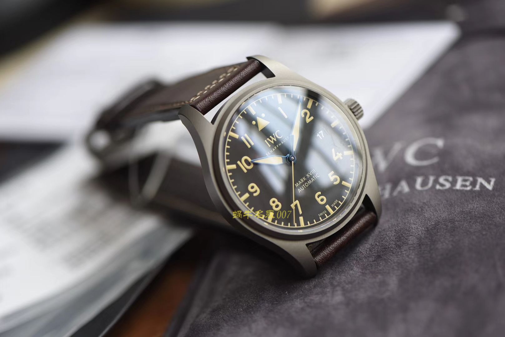 IWC IWC 表飞行员系列IW327006 wrist watches 【M+ Perfect  Replica  MARK XVII 】 / M186