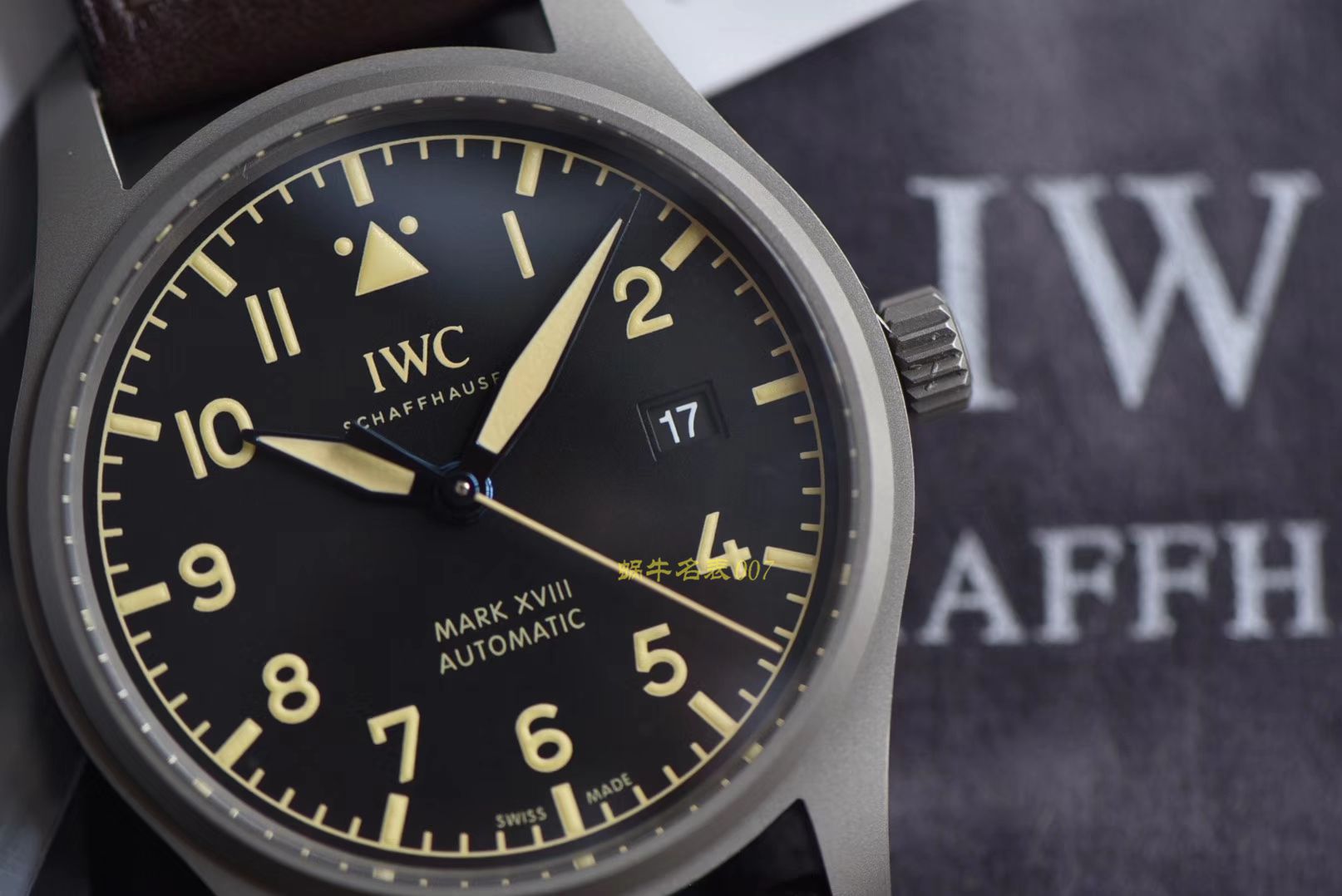 IWC IWC 表飞行员系列IW327006 wrist watches 【M+ Perfect  Replica  MARK XVII 】 / M186