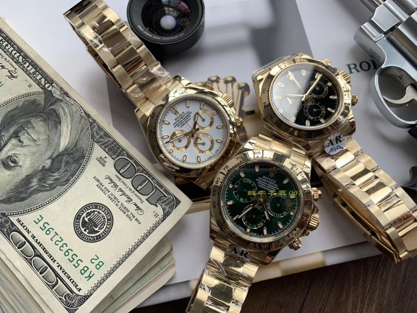  Rolex  Cosmograph Daytona  Ditongna 系列116508黑盘 wrist watches 【AR Knockoff  Rolex  Watches 】 / R289