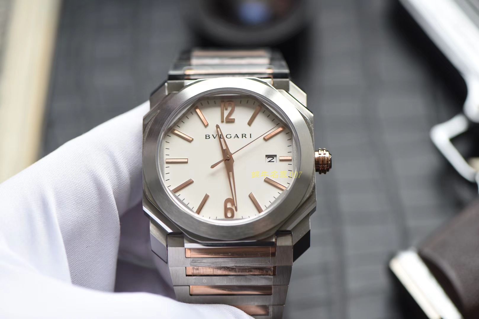  BVLGARI OCTO系列102118 BGO38WSPGD wrist watches 【台湾 Factory  Perfect  Replica Copy  Watches 】 / BG023