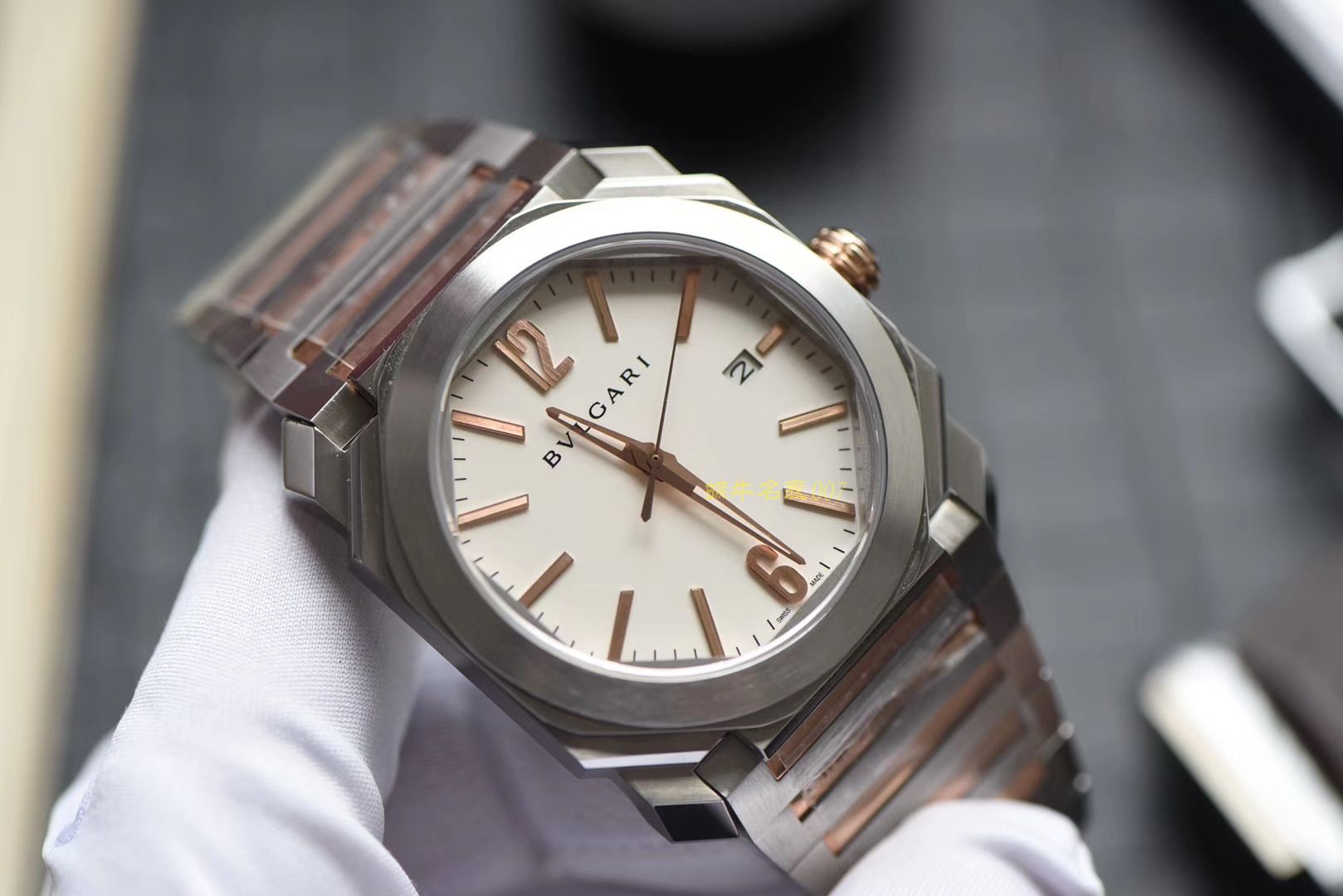  BVLGARI OCTO系列102118 BGO38WSPGD wrist watches 【台湾 Factory  Perfect  Replica Copy  Watches 】 / BG023