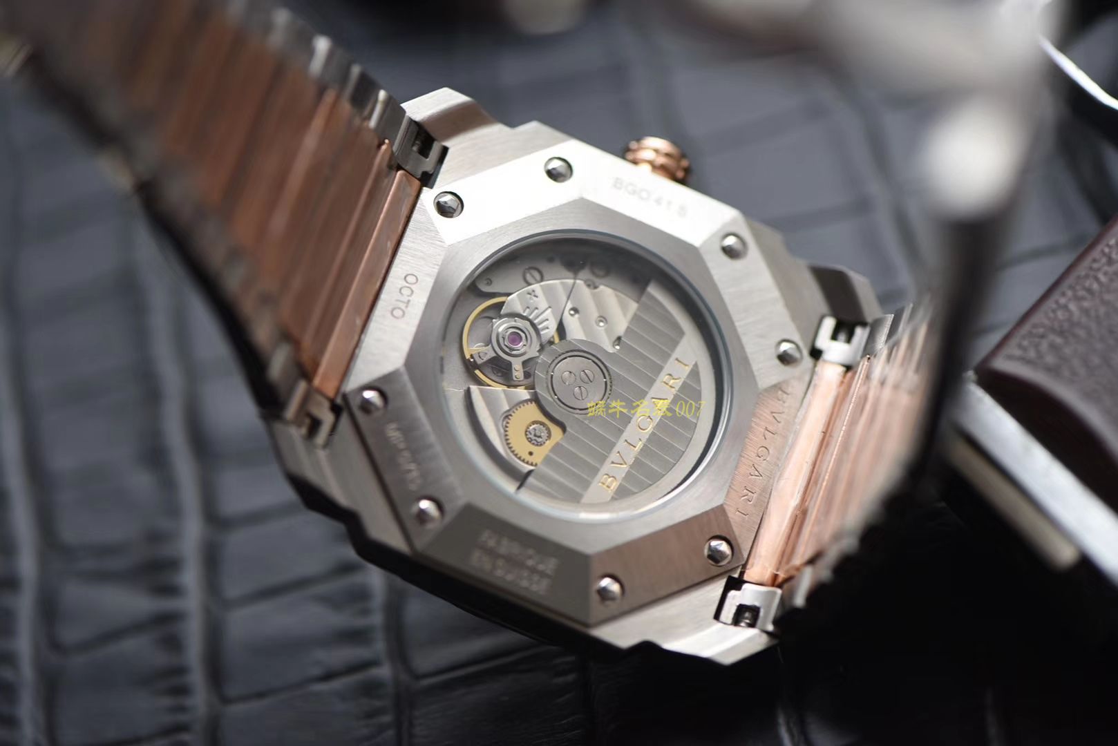  BVLGARI OCTO系列102118 BGO38WSPGD wrist watches 【台湾 Factory  Perfect  Replica Copy  Watches 】 / BG023