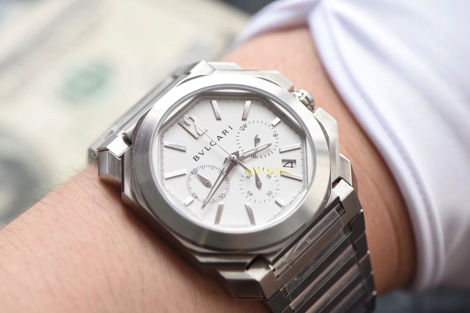  BVLGARI OCTO系列102116 BGO41BSSDCH wrist watches 【台湾 Factory  Perfect 精 Replica Watches 】 / BG028