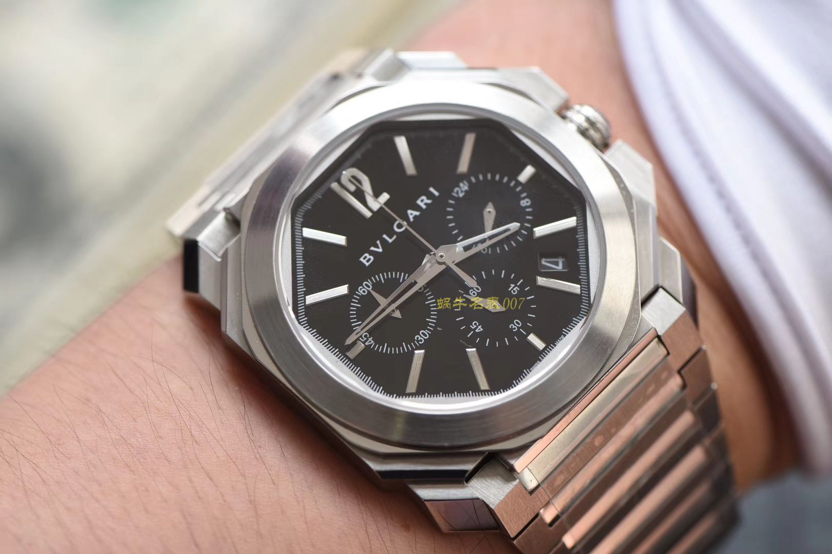  BVLGARI OCTO系列102116 BGO41BSSDCH wrist watches 【台湾 Factory  Perfect 精 Replica Watches 】 / BG028