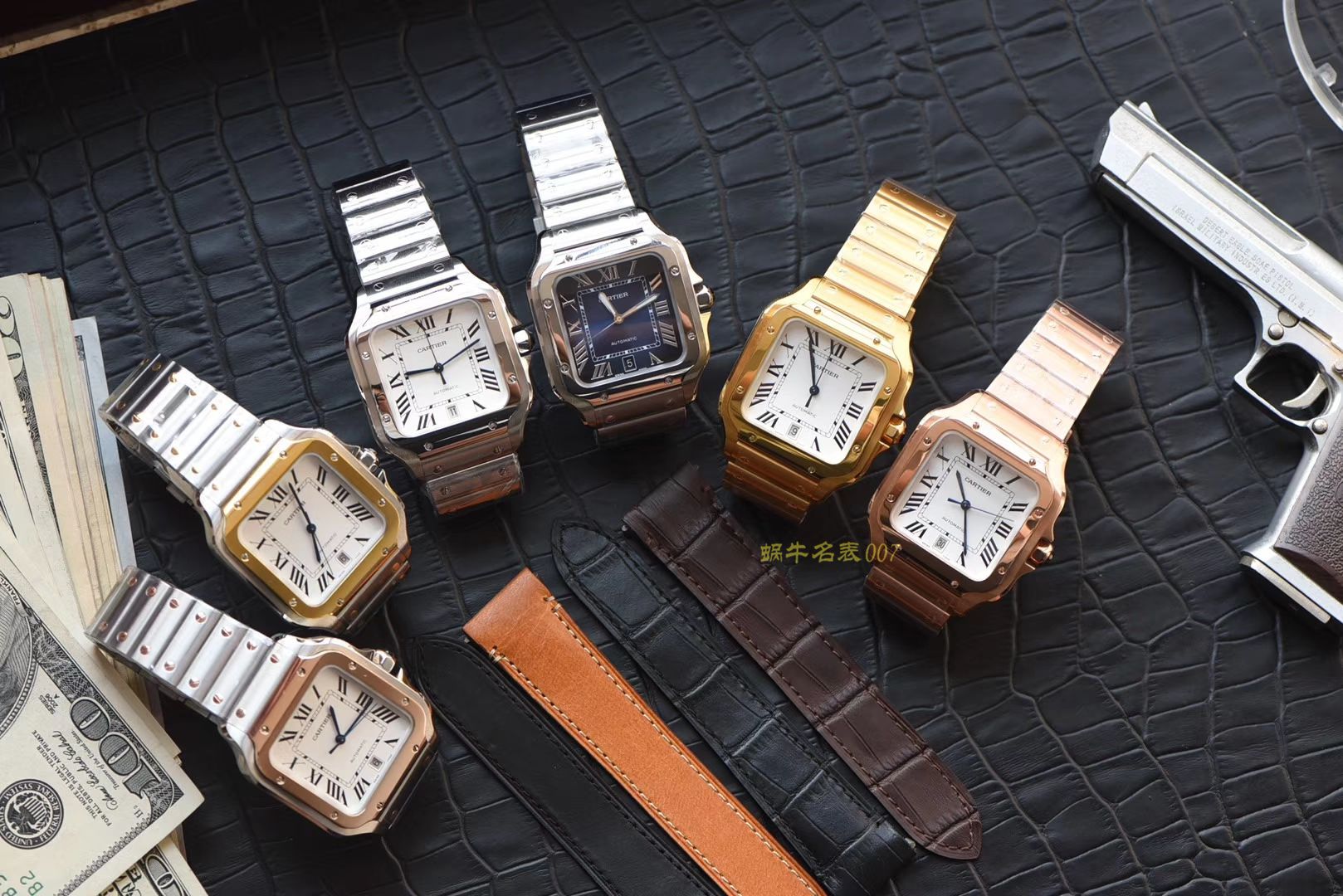  Cartier   Santos 系列W2SA0006（大号） wrist watches 【KOR Perfect  High quality  Replica Copy  Watches 】 / K198