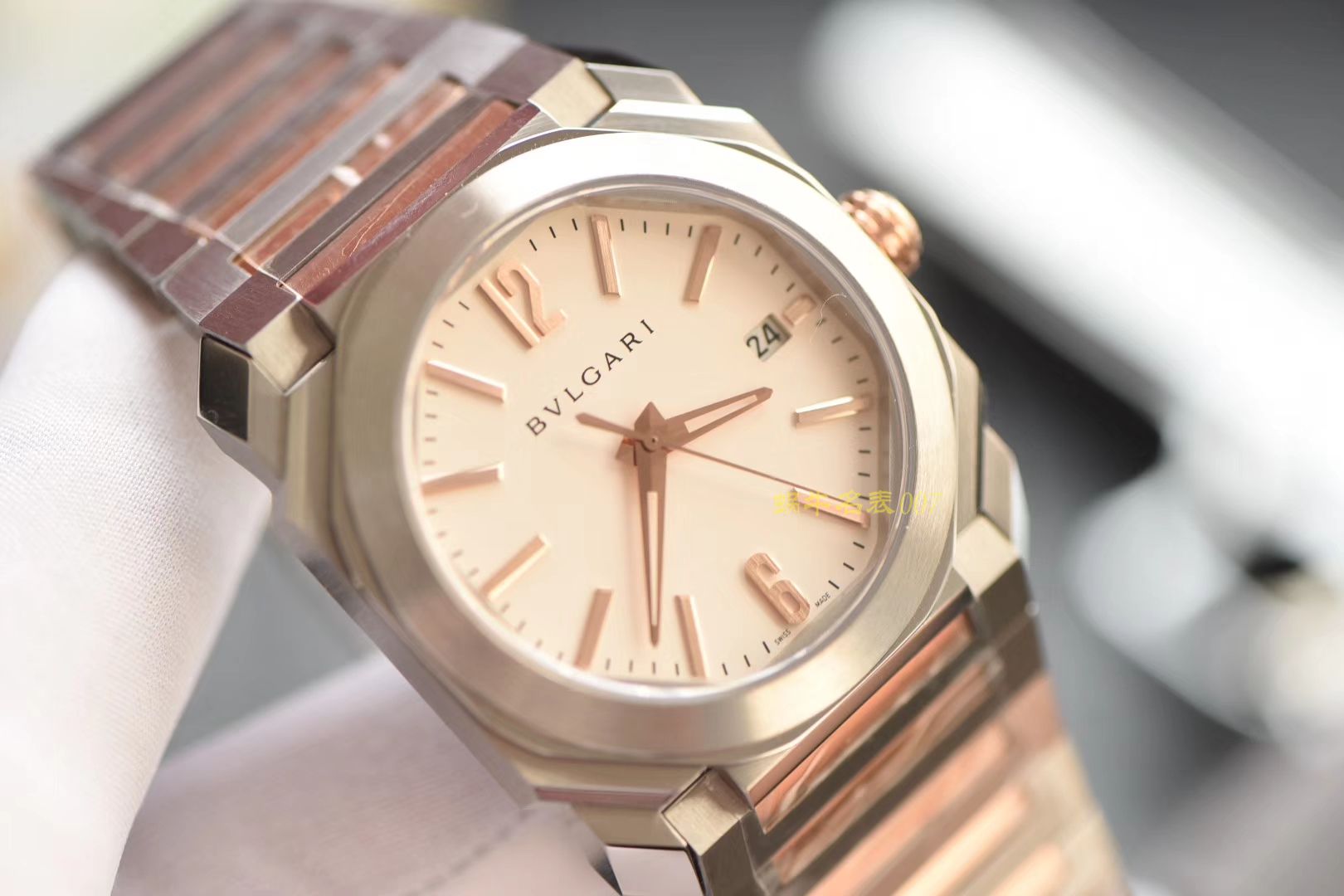  BVLGARI OCTO系列102118 BGO38WSPGD wrist watches 【台湾 Factory  Perfect  Replica Copy  Watches 】 / BG023