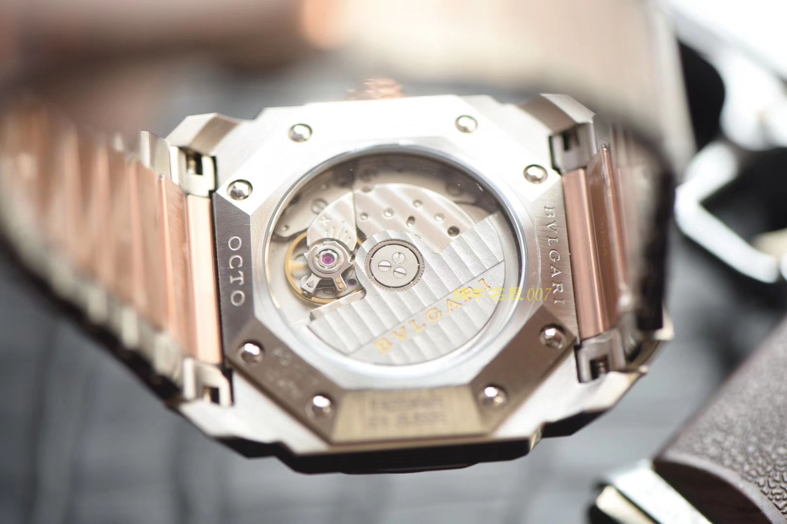  BVLGARI OCTO系列102118 BGO38WSPGD wrist watches 【台湾 Factory  Perfect  Replica Copy  Watches 】 / BG023