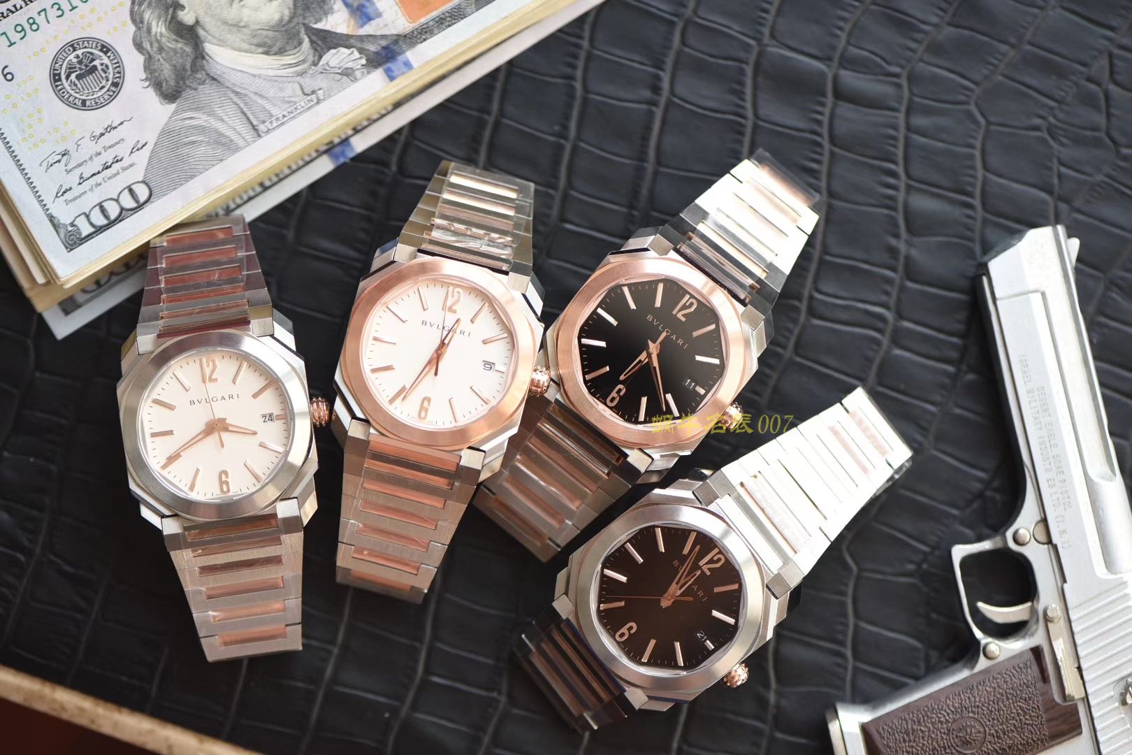  BVLGARI OCTO系列102118 BGO38WSPGD wrist watches 【台湾 Factory  Perfect  Replica Copy  Watches 】 / BG023