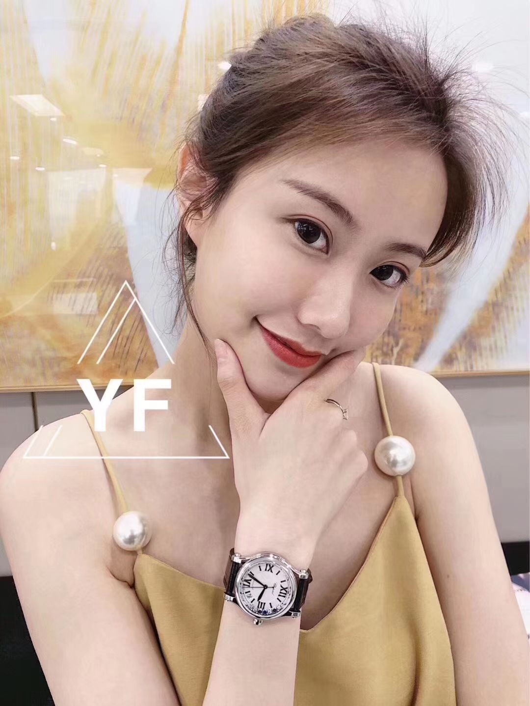 Chopard HAPPY SPORT MEDIUM AUTOMATIC系列 278559-3001  top  Replica Copy 女士 Watches  / XB015