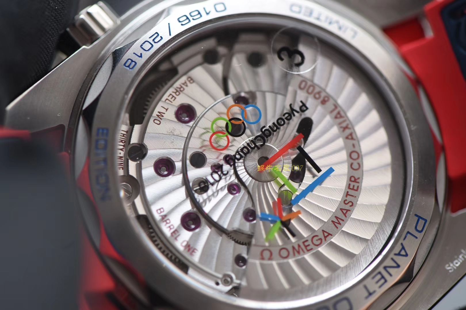 OMEGA特别系列522.32.44.21.03.001 wrist watches 【VSOMEGA百事可乐平昌冬奥会纪念版 Replica Copy  Watches 】 / M353