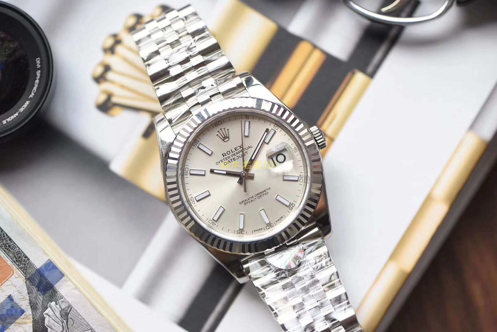 【AR Perfect  High quality  Replica Watches 】 Rolex   Datejust DATEJUST系列116334银盘 wrist watches  / R267