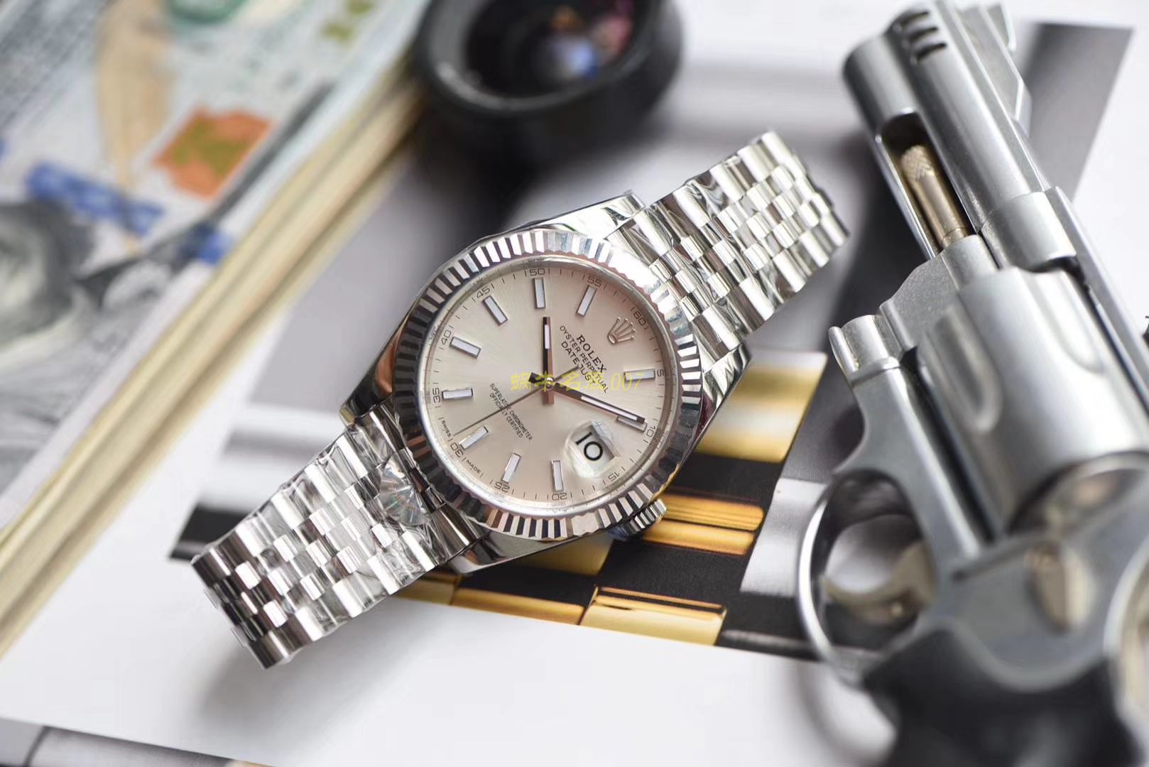 【AR Perfect  High quality  Replica Watches 】 Rolex   Datejust DATEJUST系列116334银盘 wrist watches  / R267