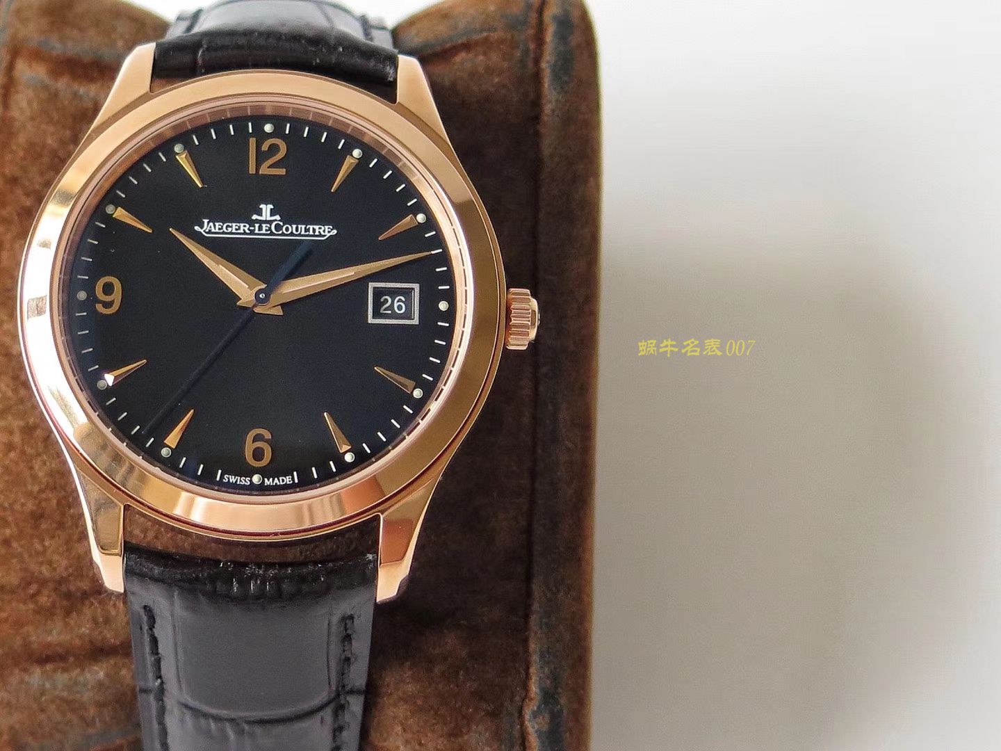 【 Video analysis ZF Perfect  High quality  Replica Watches 】 Jaeger-LeCoultre 大师系列1548420 wrist watches  / JJBB55