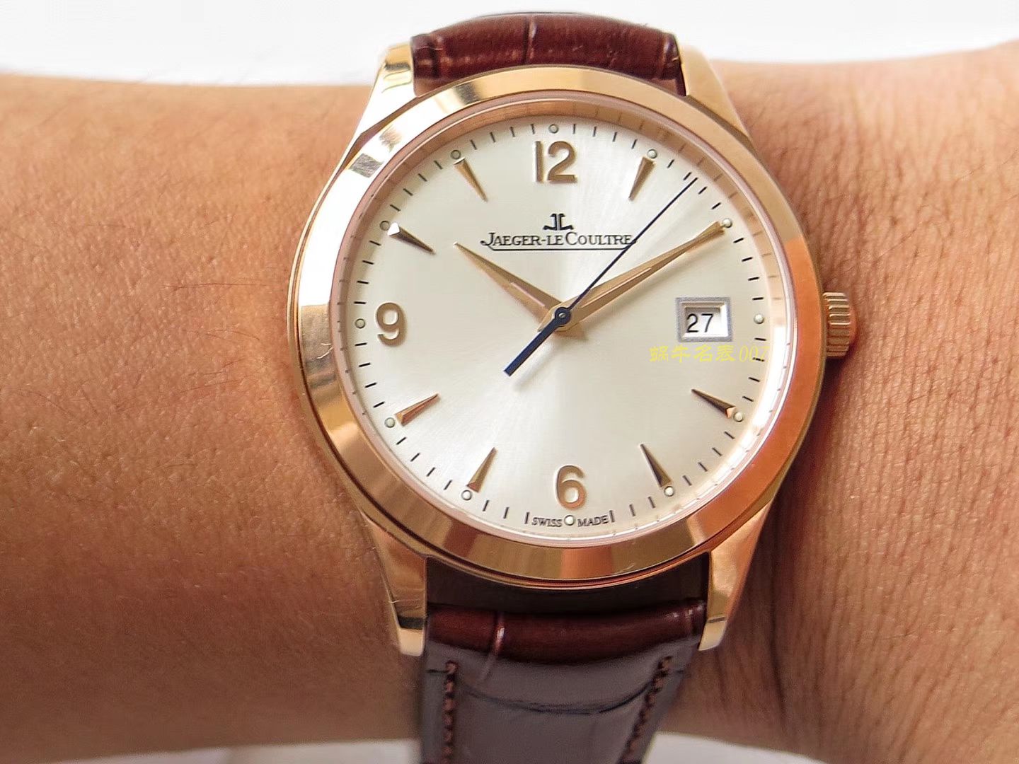 【 Video analysis ZF Perfect  High quality  Replica Watches 】 Jaeger-LeCoultre 大师系列1548420 wrist watches  / JJBB55