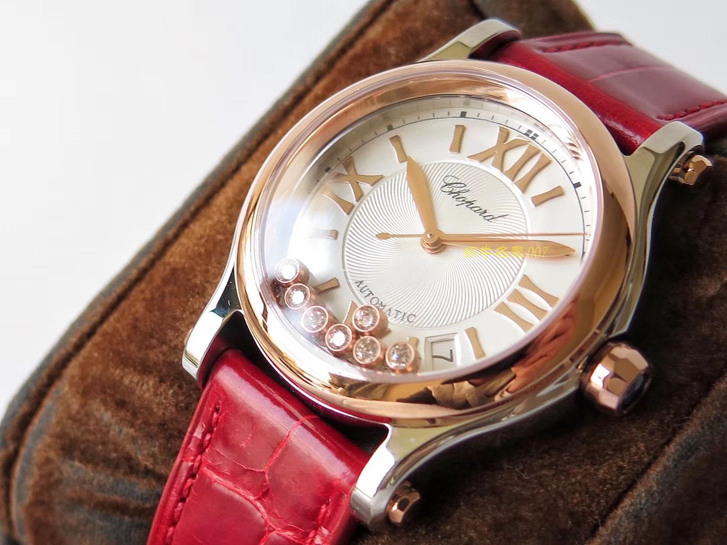 Chopard HAPPY SPORT MEDIUM AUTOMATIC系列 278559-3001  top  Replica Copy 女士 Watches  / XB015