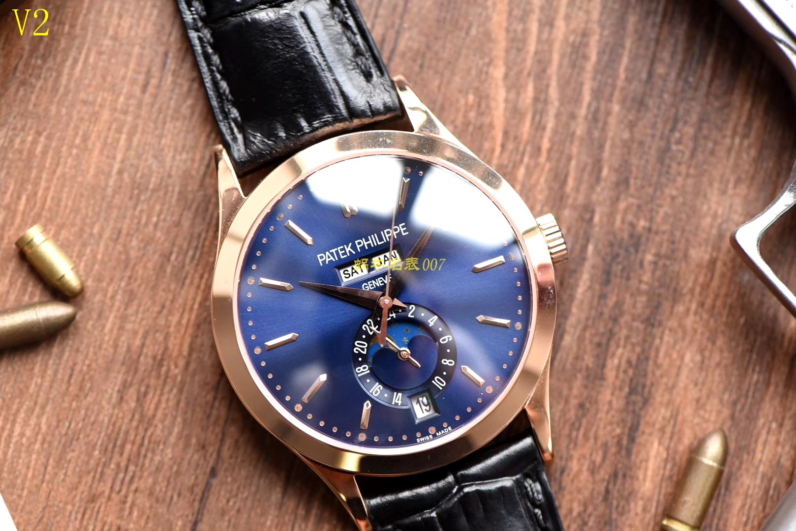 【台湾 Factory  Perfect  High quality  Replica Watches 】 PATEK PHILIPPE 复杂功能计时系列5396R-014 wrist watches  / BD126